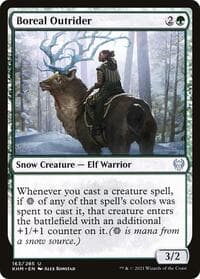 Boreal Outrider - Kaldheim - Magic: The Gathering card