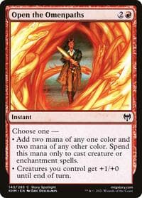 Open the Omenpaths - Kaldheim - Magic: The Gathering card