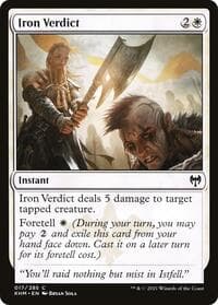 Iron Verdict - Kaldheim - Magic: The Gathering card