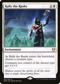 Rally the Ranks - Kaldheim - Magic: The Gathering card