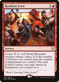 Reckless Crew - Kaldheim - Magic: The Gathering card