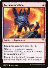 Tormentor's Helm - Kaldheim - Magic: The Gathering card