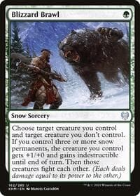 Blizzard Brawl - Kaldheim - Magic: The Gathering card