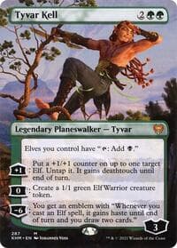 Tyvar Kell (Borderless) - Kaldheim - Magic: The Gathering card