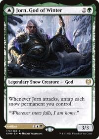 Jorn, God of Winter - Kaldheim - Magic: The Gathering card