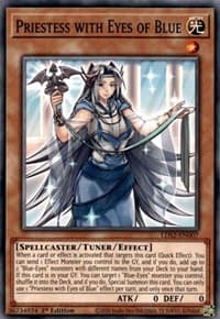 Priestess with Eyes of Blue - Legendary Duelists: Season 2 - YuGiOh card