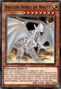Dragon Spirit of White - Legendary Duelists: Season 2 - YuGiOh card