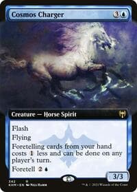 Cosmos Charger (Extended Art) - Kaldheim - Magic: The Gathering card