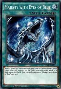 Majesty with Eyes of Blue - Legendary Duelists: Season 2 - YuGiOh card