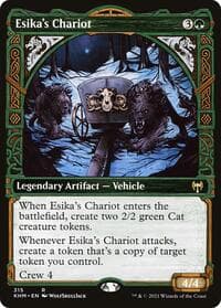 Esika's Chariot (Showcase) - Kaldheim - Magic: The Gathering card