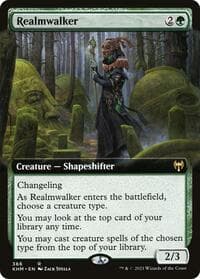 Realmwalker (Extended Art) - Kaldheim - Magic: The Gathering card