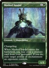 Masked Vandal - Promo Pack: Kaldheim - Magic: The Gathering card