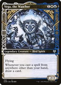 Vega, the Watcher (Showcase) - Kaldheim - Magic: The Gathering card