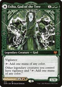 Esika, God of the Tree (Showcase) - Kaldheim - Magic: The Gathering card