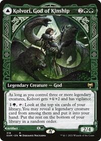 Kolvori, God of Kinship (Showcase) - Kaldheim - Magic: The Gathering card