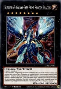 Number 62: Galaxy-Eyes Prime Photon Dragon - Legendary Duelists: Season 2 - YuGiOh card