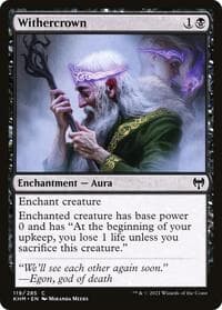 Withercrown - Kaldheim - Magic: The Gathering card