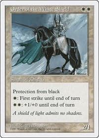 Order of the White Shield - Fifth Edition - Magic: The Gathering card