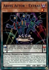 Abyss Actor - Extras - Legendary Duelists: Season 2 - YuGiOh card