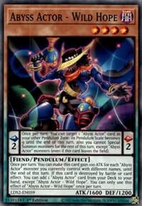 Abyss Actor - Wild Hope - Legendary Duelists: Season 2 - YuGiOh card