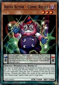 Abyss Actor - Comic Relief - Legendary Duelists: Season 2 - YuGiOh card
