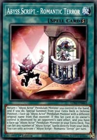 Abyss Script - Romantic Terror - Legendary Duelists: Season 2 - YuGiOh card