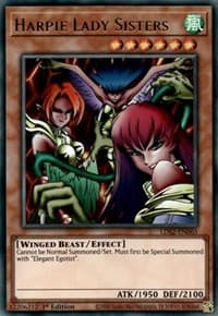Harpie Lady Sisters - Legendary Duelists: Season 2 - YuGiOh card