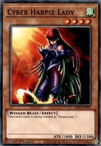 Cyber Harpie Lady - Legendary Duelists: Season 2 - YuGiOh card