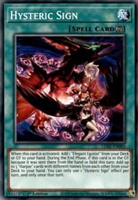 Hysteric Sign - Legendary Duelists: Season 2 - YuGiOh card