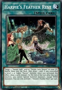 Harpie's Feather Rest - Legendary Duelists: Season 2 - YuGiOh card