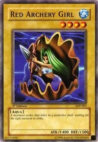 Red Archery Girl - Starter Deck: Pegasus - YuGiOh card