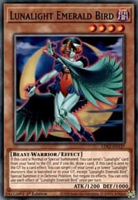 Lunalight Emerald Bird - Legendary Duelists: Season 2 - YuGiOh card