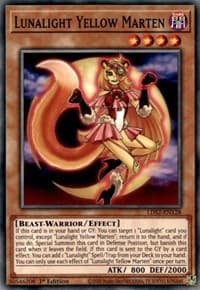 Lunalight Yellow Marten - Legendary Duelists: Season 2 - YuGiOh card