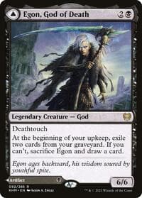 Egon, God of Death - Kaldheim - Magic: The Gathering card
