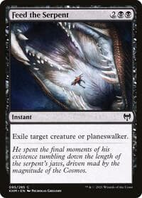 Feed the Serpent - Kaldheim - Magic: The Gathering card