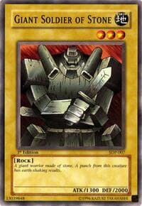 Giant Soldier of Stone - Starter Deck: Pegasus - YuGiOh card