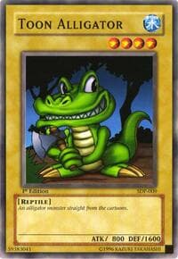 Toon Alligator - Starter Deck: Pegasus - YuGiOh card
