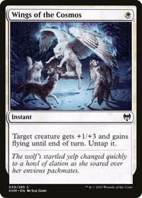 Wings of the Cosmos - Kaldheim - Magic: The Gathering card