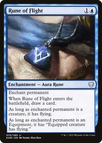 Rune of Flight - Kaldheim - Magic: The Gathering card