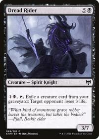 Dread Rider - Kaldheim - Magic: The Gathering card