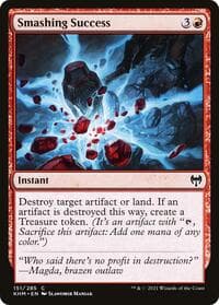 Smashing Success - Kaldheim - Magic: The Gathering card