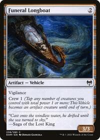 Funeral Longboat - Kaldheim - Magic: The Gathering card
