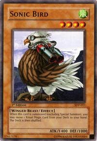 Sonic Bird - Starter Deck: Pegasus - YuGiOh card