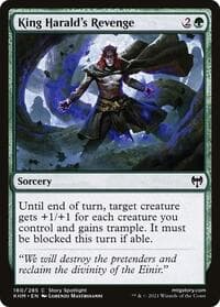 King Harald's Revenge - Kaldheim - Magic: The Gathering card