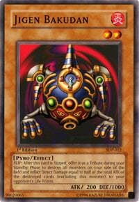 Jigen Bakudan - Starter Deck: Pegasus - YuGiOh card