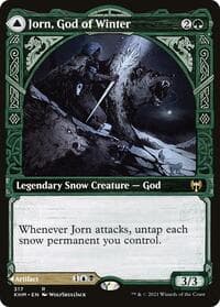 Jorn, God of Winter (Showcase) - Kaldheim - Magic: The Gathering card