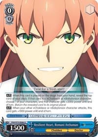 Resilient Heart, Romani Archaman - Fate/Grand Order Absolute Demonic Front: Babylonia - Weiss Schwarz card