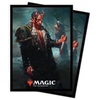 Kaldheim Tibalt, Cosmic Impostor Standard Deck Protectors for Magic (100-pack) - Ultra Pro Card Sleeves - Card Sleeves card