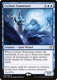 Cyclone Summoner - Kaldheim - Magic: The Gathering card