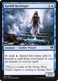 Karfell Harbinger - Kaldheim - Magic: The Gathering card